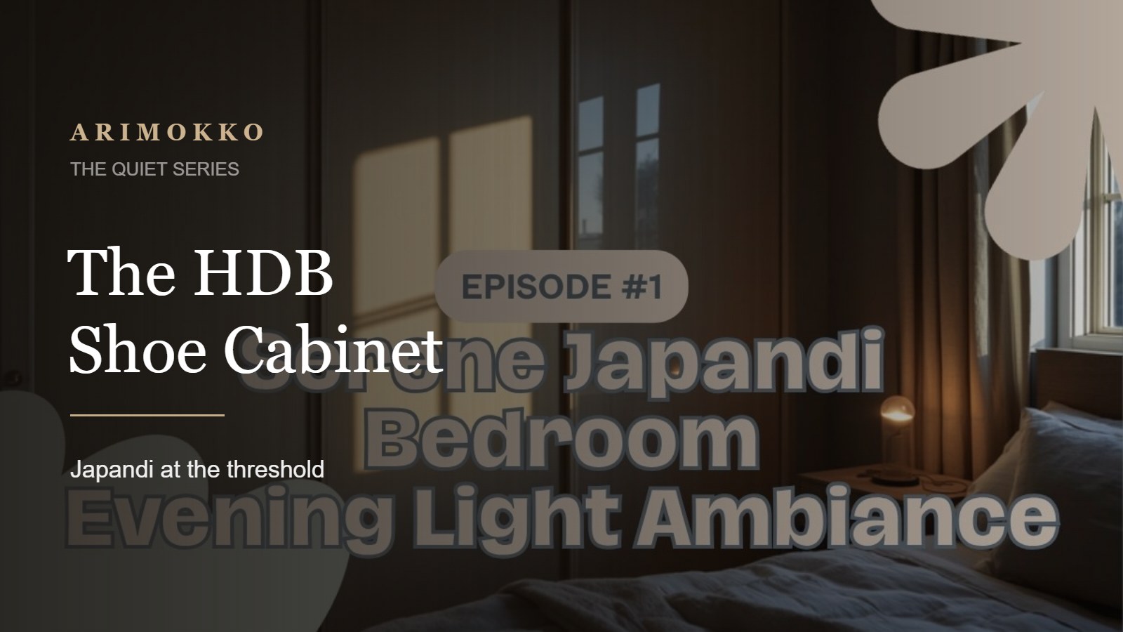 The HDB shoe cabinet &mdash; Japandi at the threshold