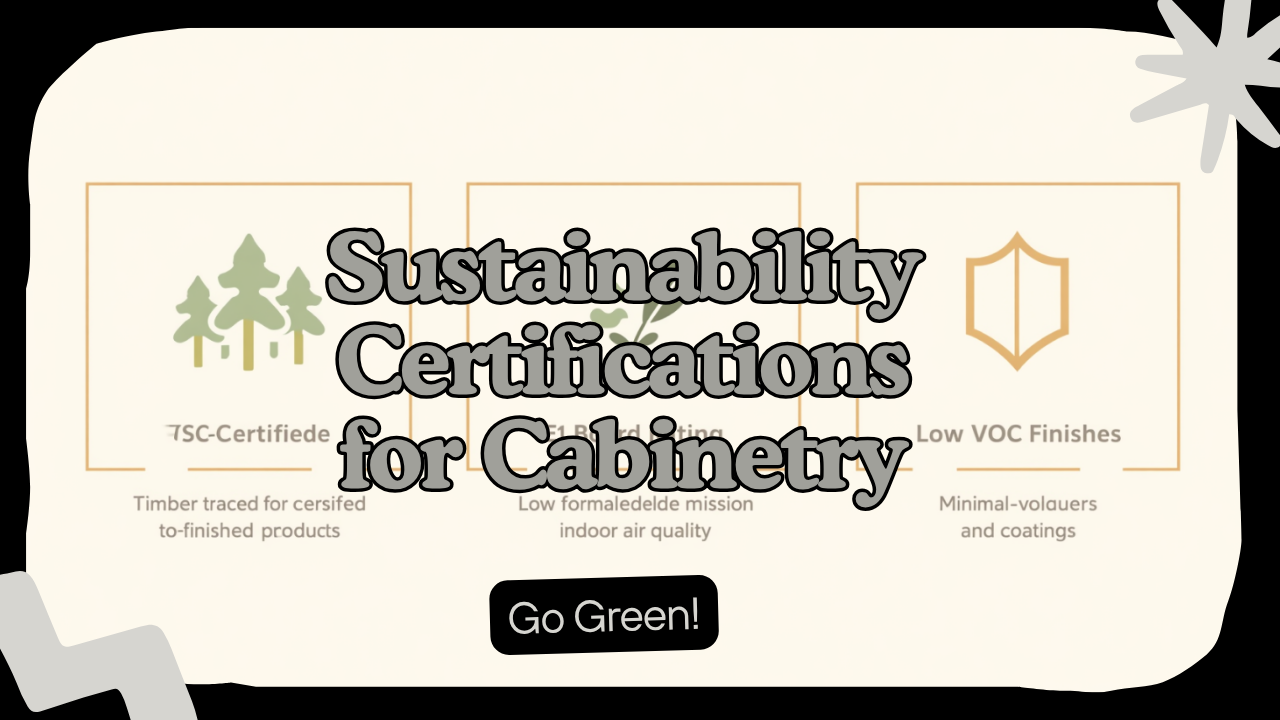 FSC Certified Timber, E1 Board Rating, Low VOC Finishes &mdash; sustainability certifications explained