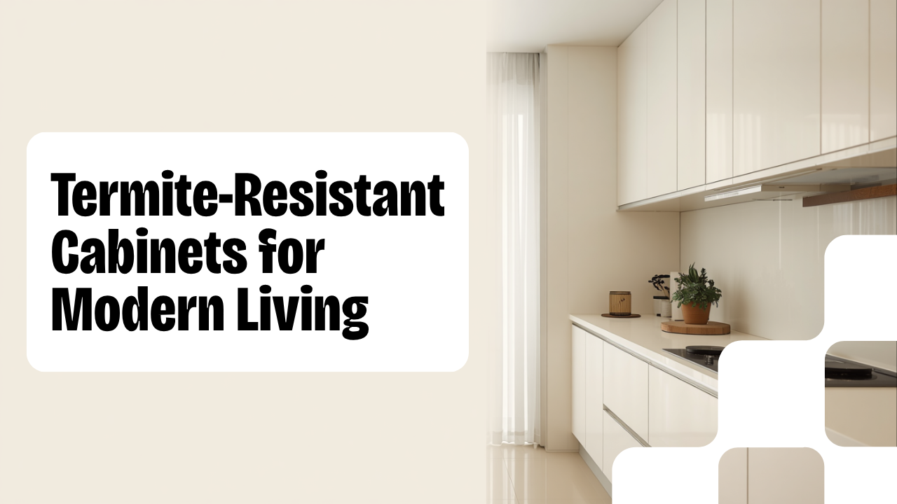 Termite-resistant built-in cabinets HDB Singapore and Johor