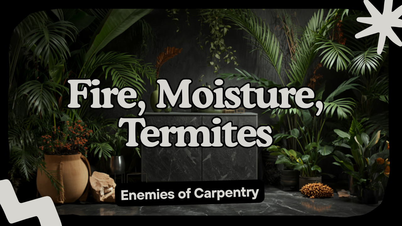 Tropical carpentry threats