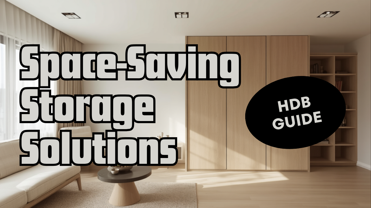 Space-saving storage solutions for HDB 2026