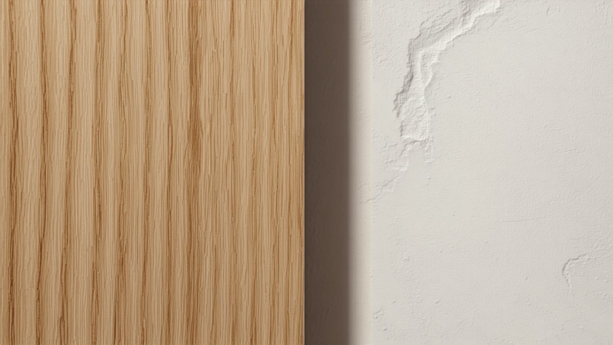 A cabinet scribed flush against the wall with zero gap